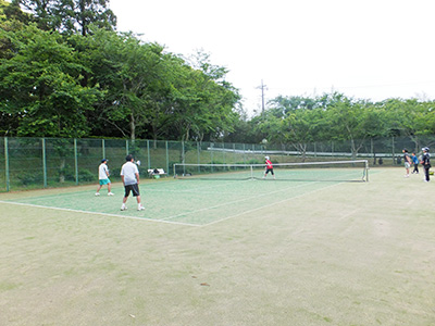 県民の森テニス教室