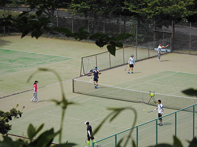 春のテニス教室